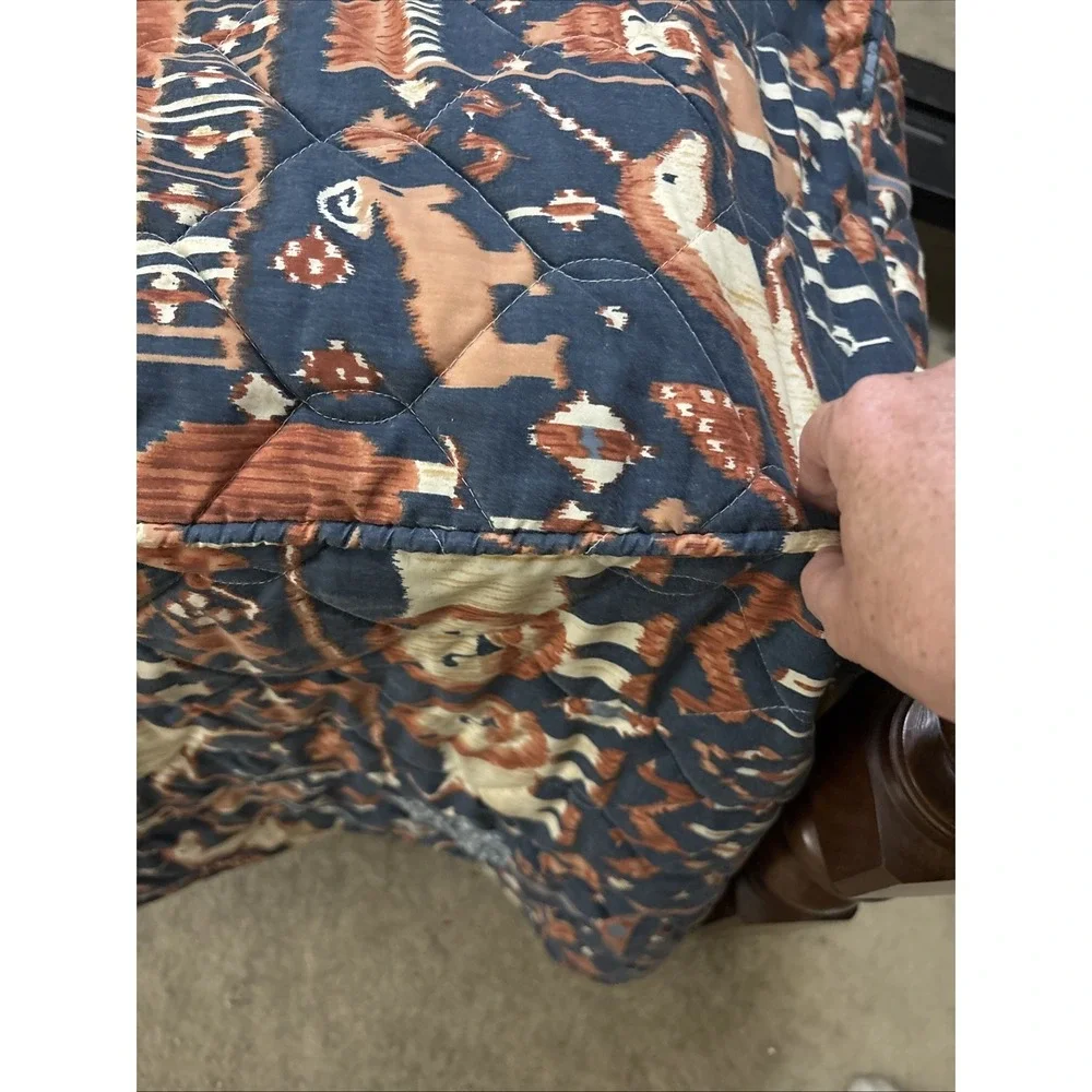 Vintage 70s Inger McCabe Elliot x Martex Magical Kingdom Coverlet and Shams
